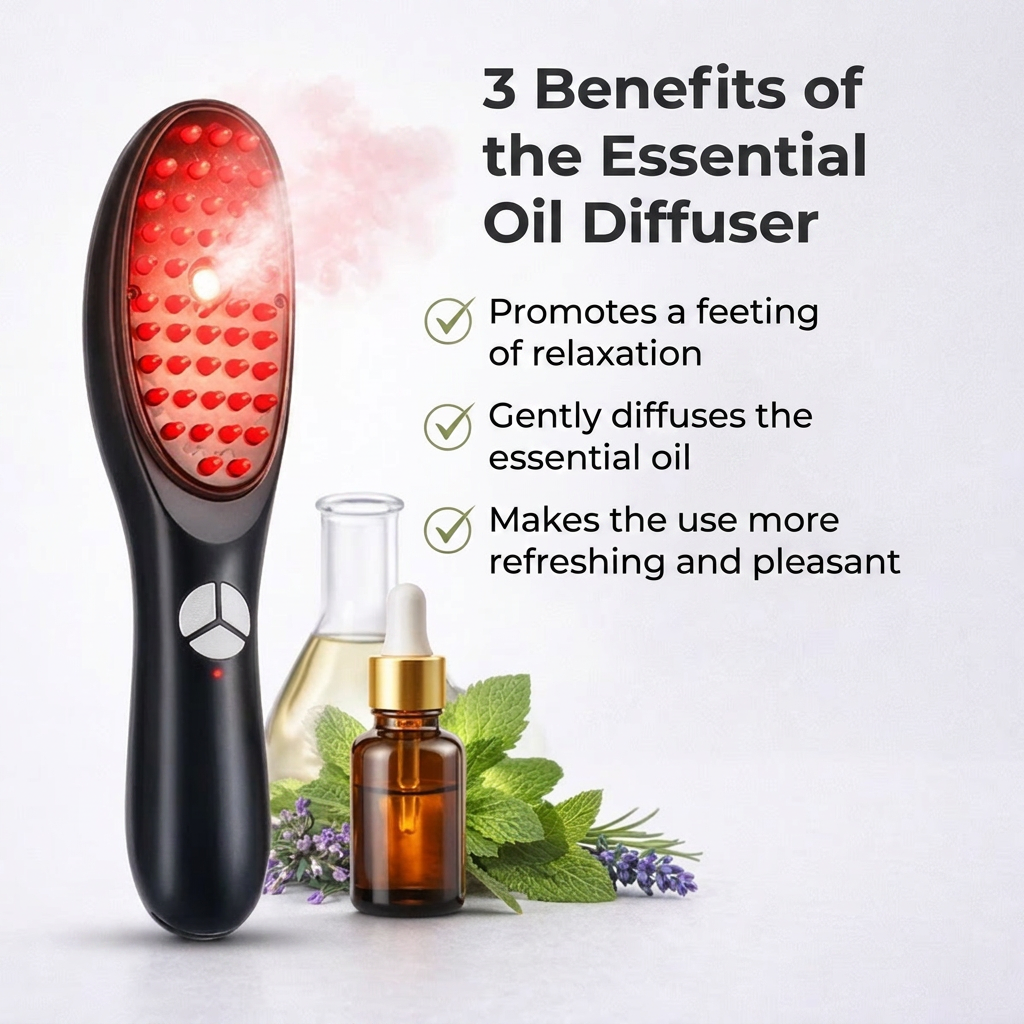 AuraBrush™ – The Natural 4‑in‑1 Hair Restoring Brush