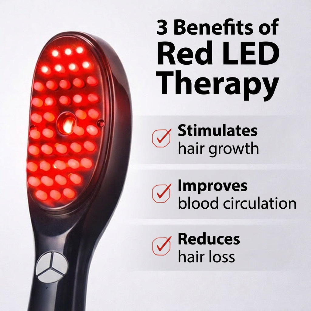 AuraBrush™ – The Natural 4‑in‑1 Hair Restoring Brush