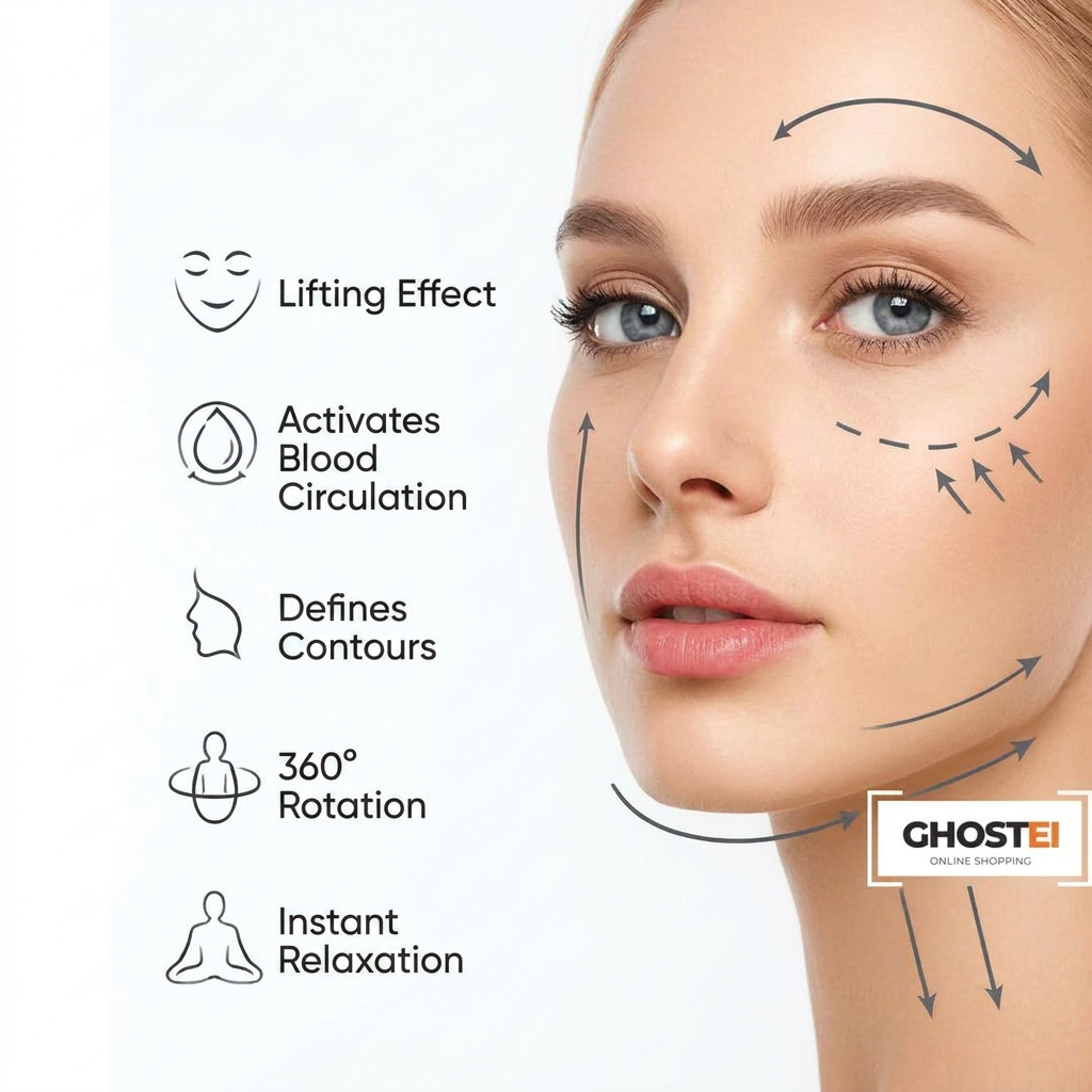 LED Facial Sculptor with Phototherapy Anti-Wrinkle Effect - GlowUp