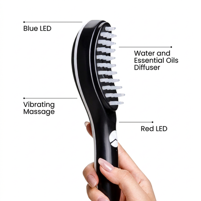 AuraBrush™ – The Natural 4‑in‑1 Hair Restoring Brush